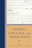 Gramsci Language And Translation