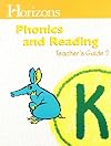 Horizons Phonics and Reading (Horizons Phonics & Reading (Teacher's Guides Numbered))
