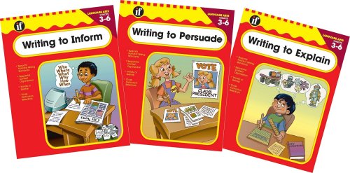 Cover of Writing Set of 3 books