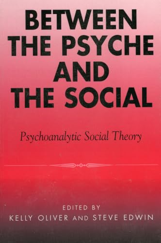 Between the Psyche and the Social: Psychoanalytic Social Theory book cover