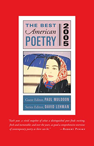 The Best American Poetry 2005 book cover