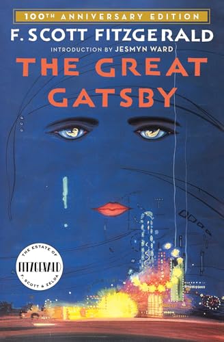 The Great Gatsby by F. Scott Fitzgerald audiobook cover