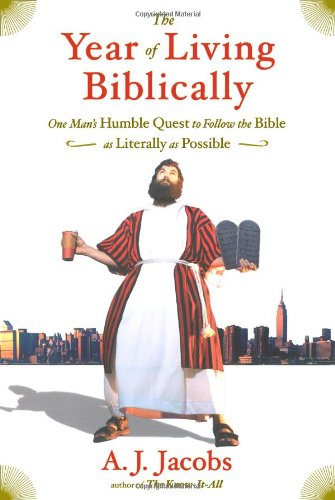The Year of Living Biblically book cover