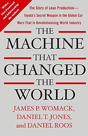 Cover of The Machine That Changed the World by James P. Womack, Daniel T. Jones, and Daniel Roos