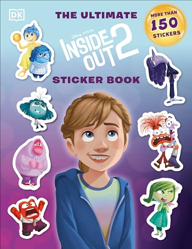 Cover of Disney Pixar Inside Out 2 Ultimate Sticker Book