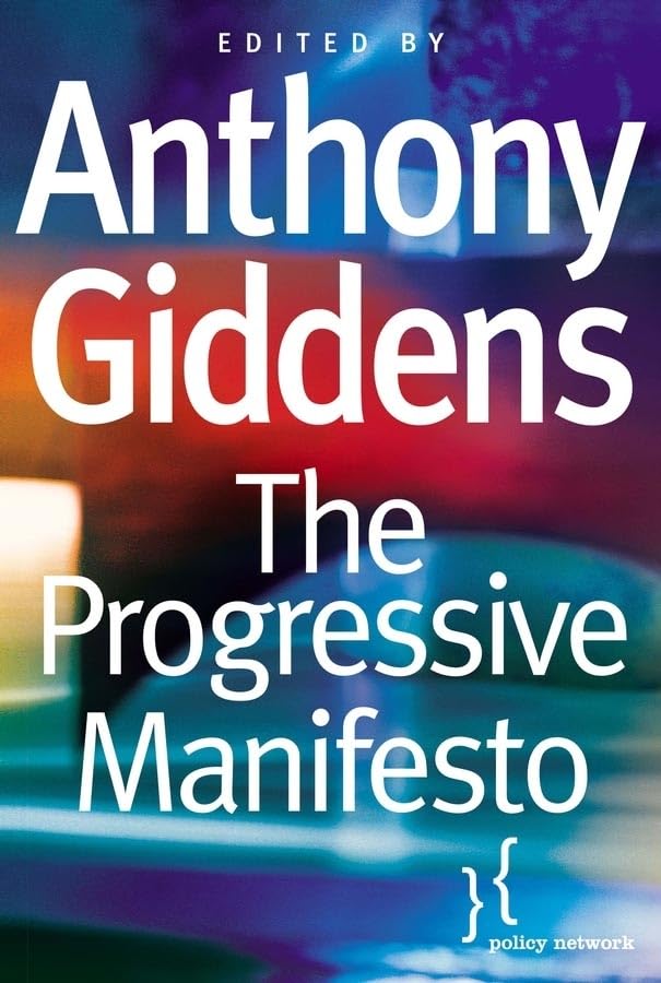 The Progressive Manifesto: New Ideas for the Centre-Left cover