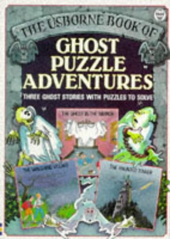 The Usborne Book of Ghost Puzzle Adventures book cover