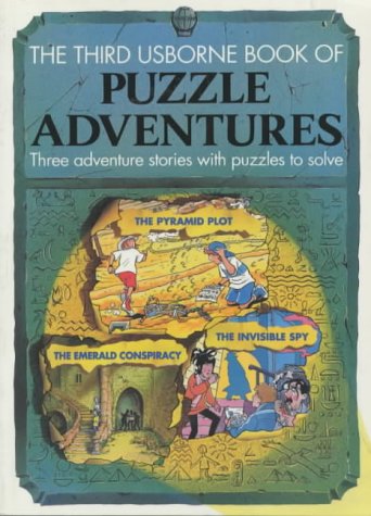 The Third Usborne Book of Puzzle Adventures book cover