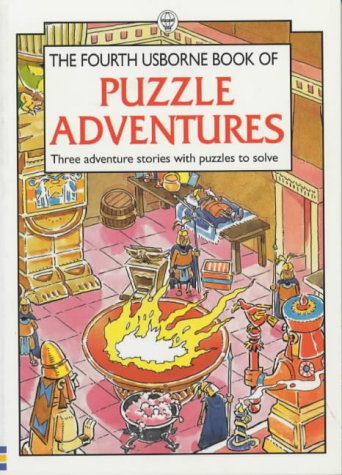 The Fourth Usborne Book Of Puzzle Adventures book cover