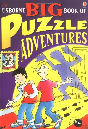 The Usborne Big Book of Puzzle Adventures book cover