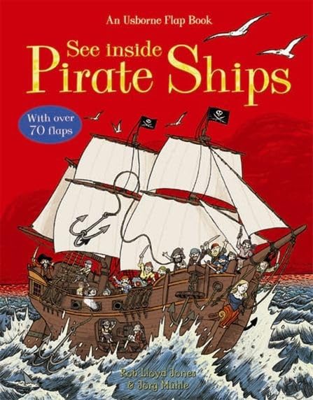 See Inside Pirate Ships book cover