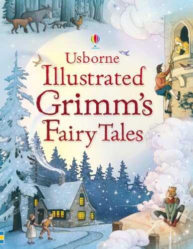 Illustrated Grimm's Fairy Tales book cover