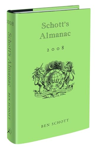 Schott's Almanac 2008 book cover