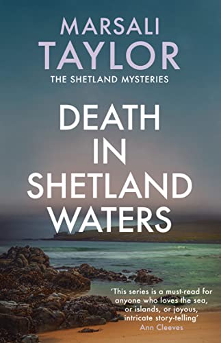 Death in Shetland Waters book cover