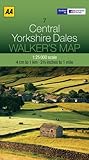 Walkers Map Central Yorkshire Dales