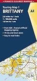 Brittany Touring Map Aa Road Map France