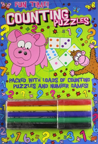Cover of Counting Puzzles (Fun Time Activity + Felt Pens)