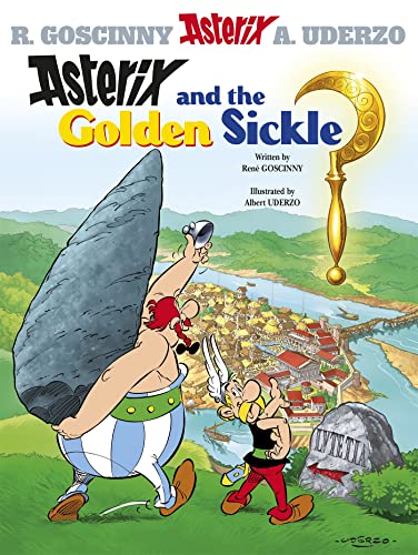 Asterix and the Golden Sickle book cover