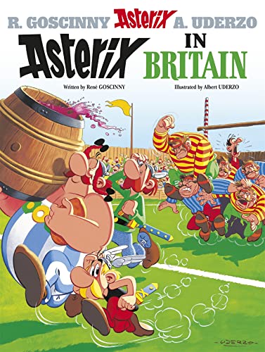 Asterix in Britain book cover