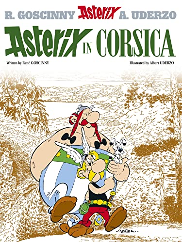Asterix in Corsica book cover