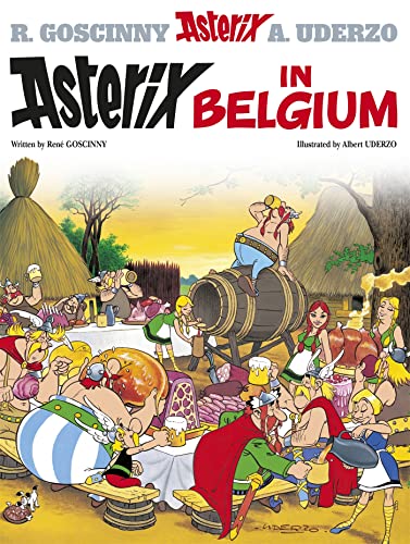 Asterix in Belgium book cover
