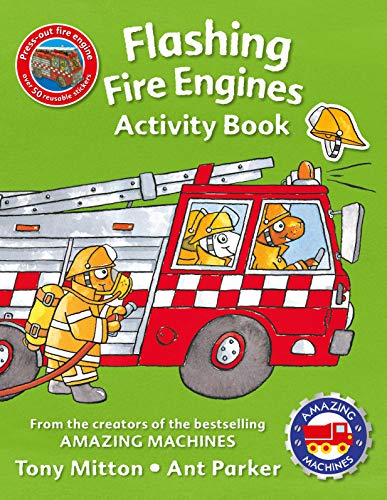 Cover of Flashing Fire Engines