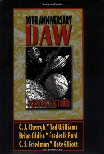 DAW 30th Anniversary Science Fiction cover