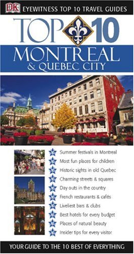 Top 10 Montreal & Quebec City book cover