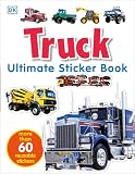 Ultimate Sticker Book Truck Over 60 Reusable Fullcolor Stickers