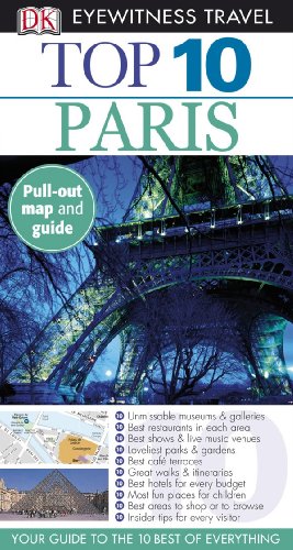 Top 10 Paris book cover