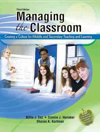 Cover of Managing the classroom