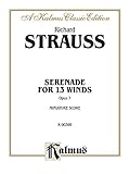 Serenade For 13 Winds Op 7 Miniature Score Kalmus Edition