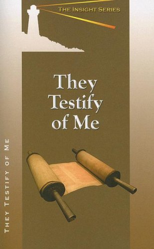 They Testify of Me cover