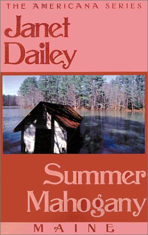 Summer Mahogany: Maine book cover