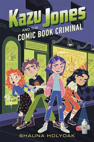 Cover of Kazu Jones and the Comic Book Criminal
