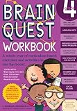 Brain Quest Workbook Grade 4 With Over 150 Stickers And Minicard Deck And Foldout 7 Continents 1 World Poster
