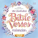 The Illustrated Bible Verses Wall Calendar 2017