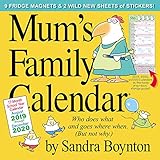 Mums Family Calendar By Sandra Boynton 2020 Square Family Organiser
