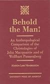 Behold the man! : an anthropological comparison of the christologies of John Macquarrie and of Wolfhart Pannenberg