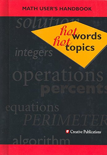 Cover of Hot Words, Hot Topics (Mathscape)