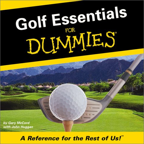 Golf Essentials for Dummies book cover