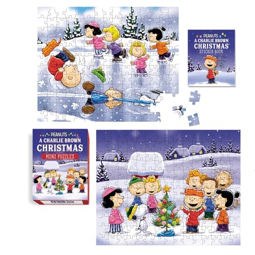 A Charlie Brown Christmas Mini Puzzles book cover