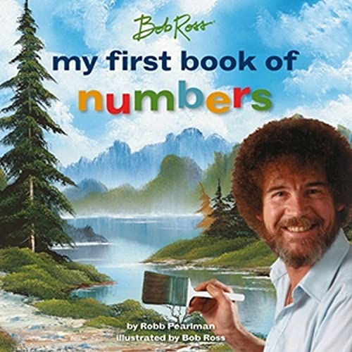 Bob Ross: My First Book of Numbers book cover