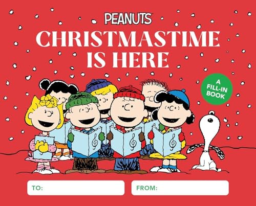 Christmastime Is Here: A Fill-In Book book cover