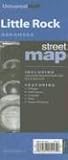 Little Rock Arkansas Street Map Including Jacksonville Maumelle North Little Rock Sherwood