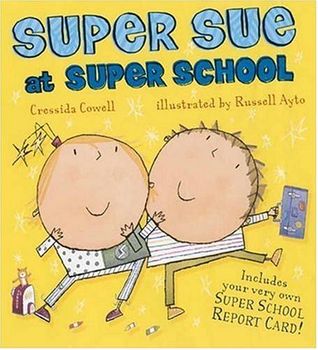Super Sue at Super School book cover