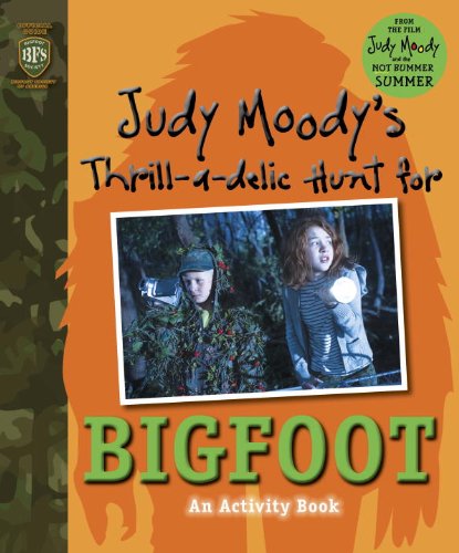 Judy Moody's Thrill-A-Delic Hunt for Bigfoot book cover