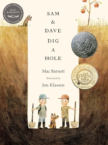 英語絵本の読み聞かせ「Sam and Dave Dig a Hole」コールデコット賞
