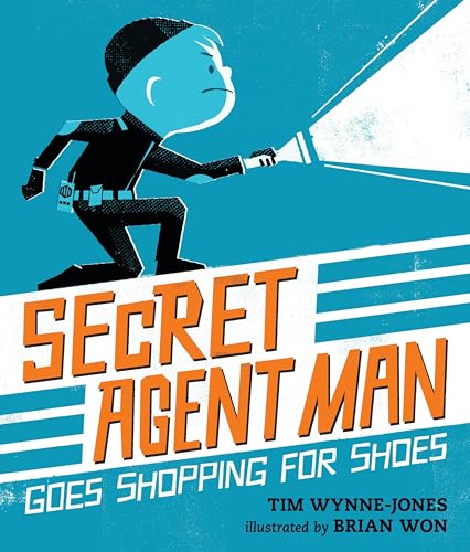 Secret Agent Man Goes Shopping for Shoes book cover