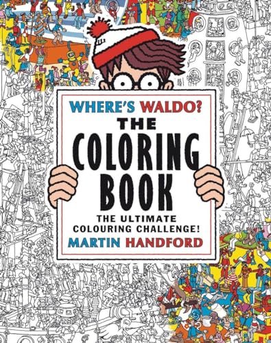 Cover of Where's Waldo? The Coloring Book
